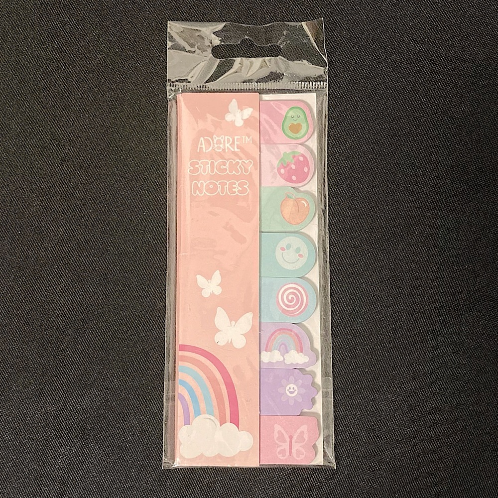 ⭐️ Adore Rainbow Sticky Notes Pack